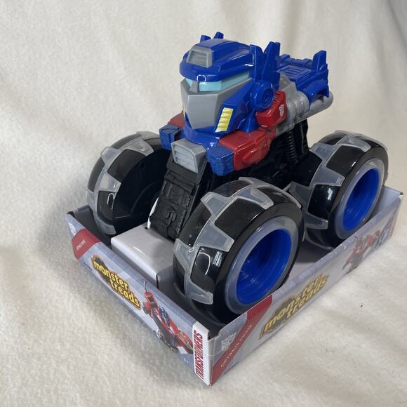 TOMY | Toys | Transformers Optimus Prime Monster Treads Truck Light Up ...